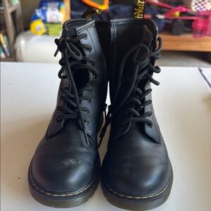 Dr. Martens Black Lace-Up Boots